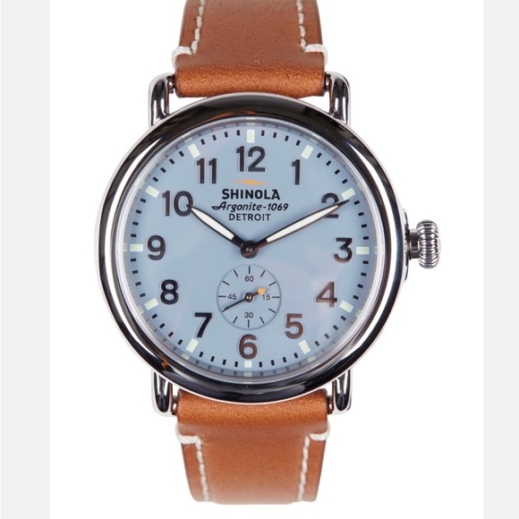 Shinola Accessories Shinola Runwell 4mm Mens Watch Brand New In Box